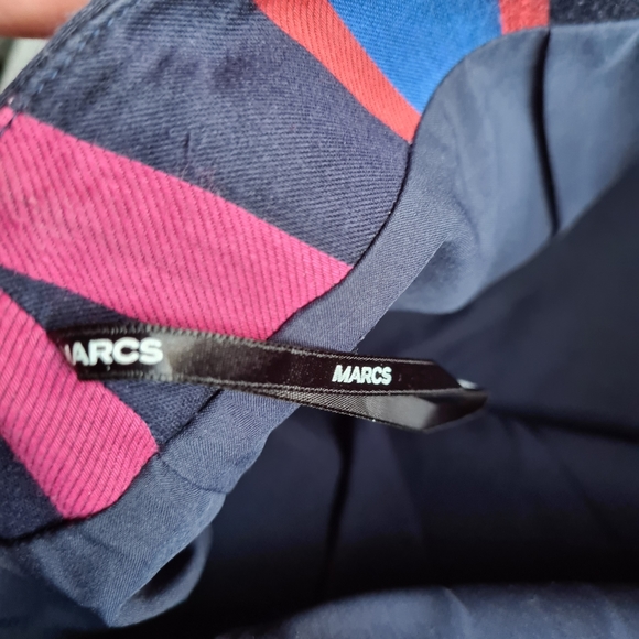 Marcs Women's Striped Mini Skirt Size 8 - Picture 4 of 11